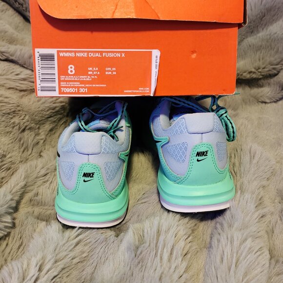 Women’s Nike Sz 8 Dual Fusion X Running Sneakers - Picture 6 of 6